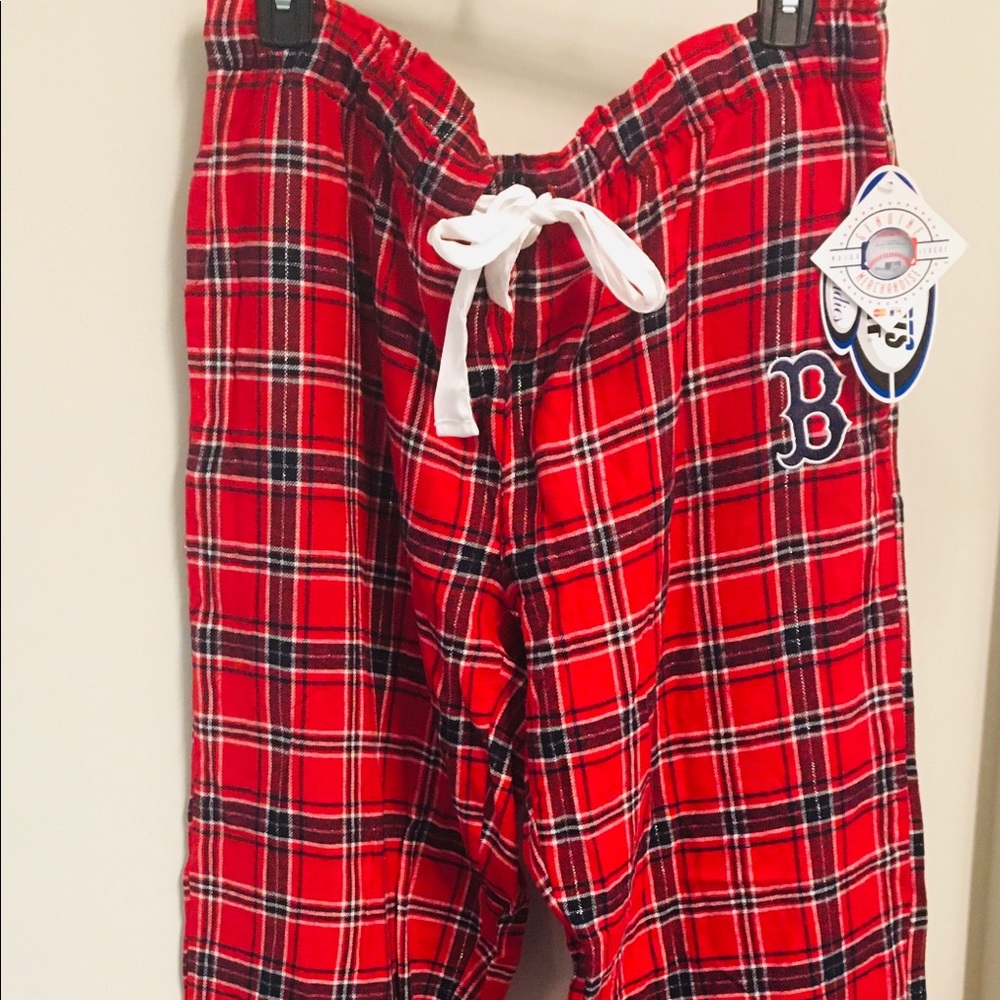 Authentic Boston Redsox flannel bottoms